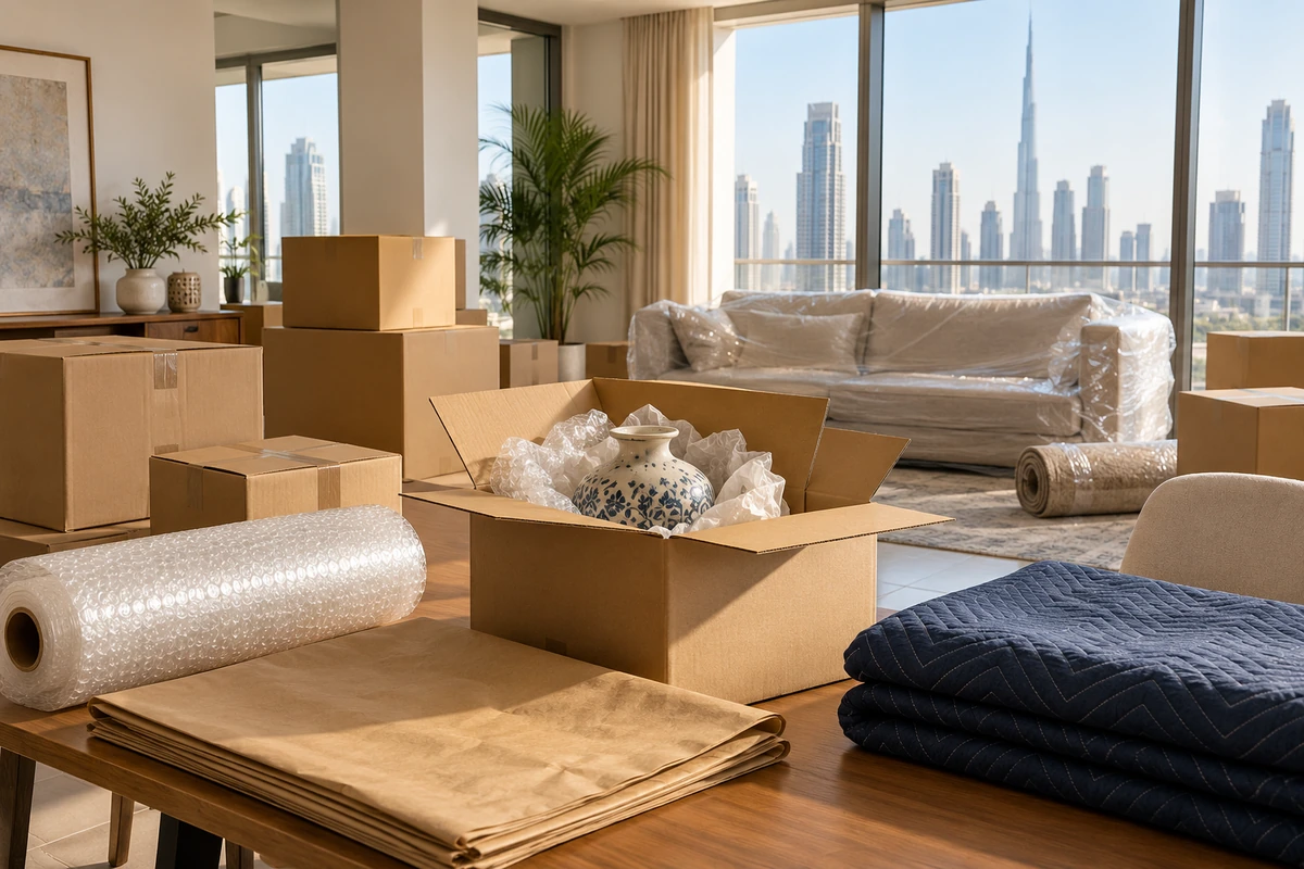 Relocation preparation in a Dubai setting